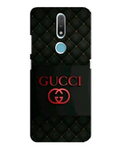 Чехол для Nokia 2.4 с картинкой «Gucci — стеганый черный» Чехол для Nokia 2.4 с картинкой «Gucci — стеганый черный»