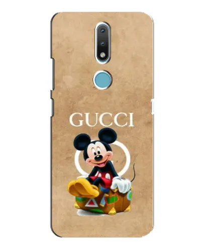 Чехол для Nokia 2.4 с картинкой «Микки Маус Gucci — крафт» Чехол для Nokia 2.4 с картинкой «Микки Маус Gucci — крафт»