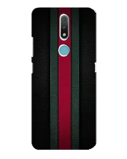 Чехол для Nokia 2.4 с картинкой «Gucci — неоновая линия»