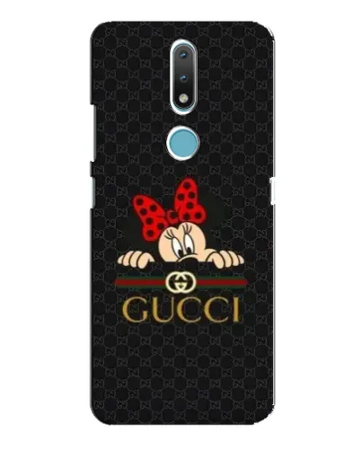 Чехол для Nokia 2.4 с картинкой «Минни Маус Gucci — черный» Чехол для Nokia 2.4 с картинкой «Минни Маус Gucci — черный»