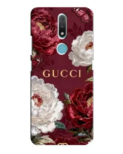 Чохол для Nokia 2.4 з картинкою «Gucci — бордові троянди» Чохол для Nokia 2.4 з картинкою «Gucci — бордові троянди»