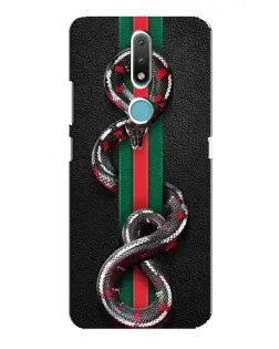 Чохол для Nokia 2.4 з картинкою «Gucci — змія на смузі» Чохол для Nokia 2.4 з картинкою «Gucci — змія на смузі»