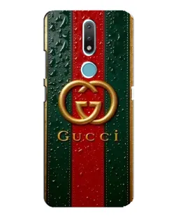 Чохол для Nokia 2.4 з картинкою «Gucci — фірмова смуга та золото» Чохол для Nokia 2.4 з картинкою «Gucci — фірмова смуга та золото»