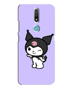 Чехол для Nokia 2.4 с картинкой «Классическая Kuromi»