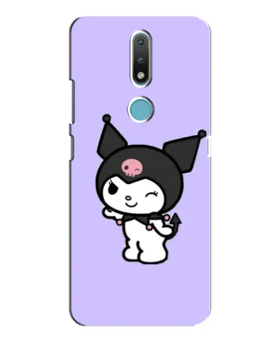 Чехол для Nokia 2.4 с картинкой «Классическая Kuromi»