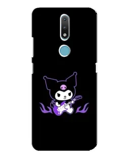 Чехол для Nokia 2.4 с картинкой «Электрическая Kuromi»