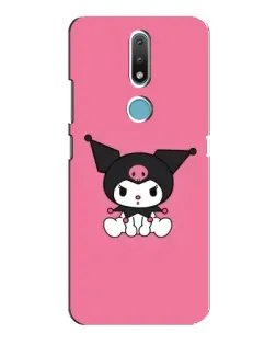 Чехол для Nokia 2.4 с картинкой «Хмурая Kuromi»