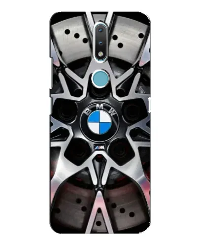 Чехол для Nokia 2.4 с картинкой «BMW — деталь диска»