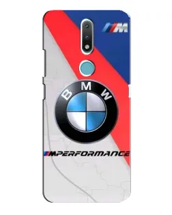Чехол для Nokia 2.4 с картинкой «BMW Performance стиль»