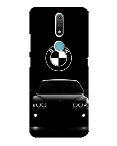 Чехол для Nokia 2.4 с картинкой «BMW — взгляд из темноты»