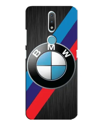 Чехол для Nokia 2.4 с картинкой «BMW M-stripes стиль»