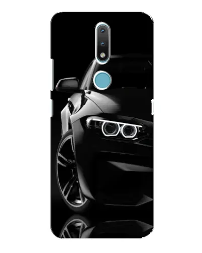 Чохол для Nokia 2.4 з картинкою «Чорна BMW — профіль» Чохол для Nokia 2.4 з картинкою «Чорна BMW — профіль»