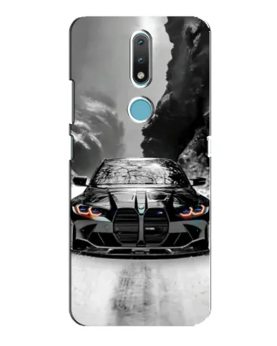 Чохол для Nokia 2.4 з картинкою «BMW — акварельний дрифт» Чохол для Nokia 2.4 з картинкою «BMW — акварельний дрифт»