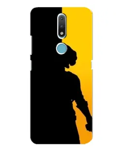 Чехол для Nokia 2.4 с картинкой «Тень воина PUBG»
