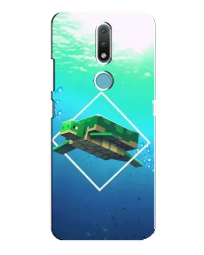 Чохол для Nokia 2.4 з картинкою «Черепаха Minecraft» Чохол для Nokia 2.4 з картинкою «Черепаха Minecraft»