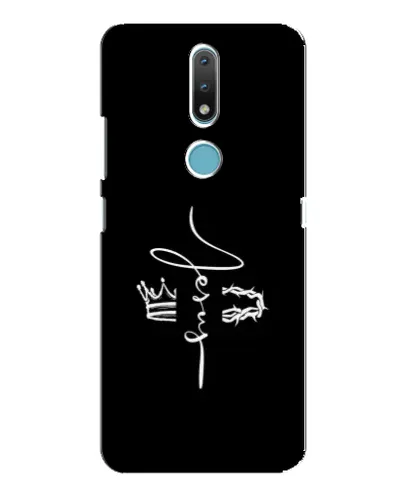 Чохол для Nokia 2.4 з картинкою «Король Слави Jesus»