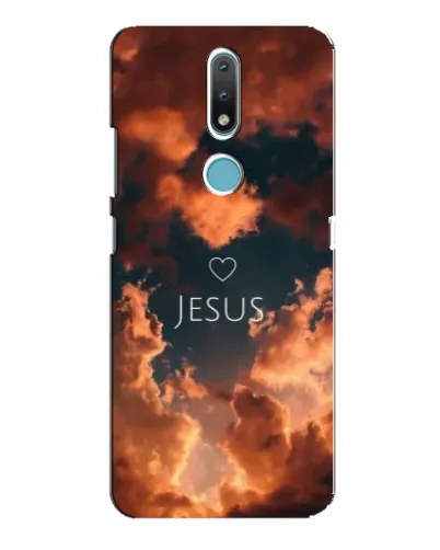 Чохол для Nokia 2.4 з картинкою «Сяйво Імені Jesus»