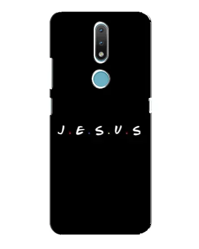 Чохол для Nokia 2.4 з картинкою «Крапки віри J.E.S.U.S.»