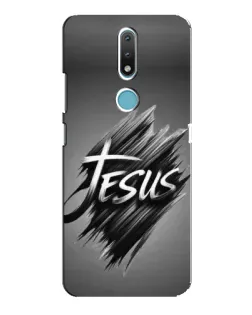 Чохол для Nokia 2.4 з картинкою «Напис Jesus Graffiti»