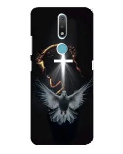 Чохол для Nokia 2.4 з картинкою «Голуб та Світло»