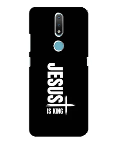 Чохол для Nokia 2.4 з картинкою «Вертикаль віри Jesus»