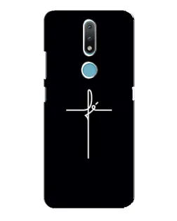 Чохол для Nokia 2.4 з картинкою «Тонкий хрест»