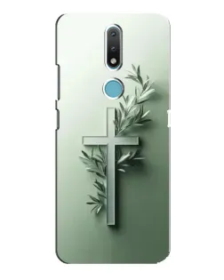 Чохол для Nokia 2.4 з картинкою «Оливкова гілка»