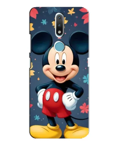 Чохол для Nokia 2.4 з картинкою «Осінній Mickey Mouse»