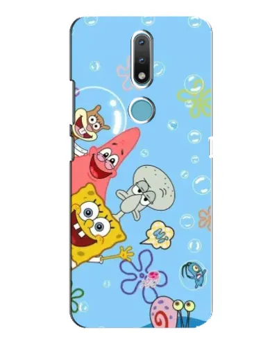 Чохол для Nokia 2.4 з картинкою «Веселі бульбашки»