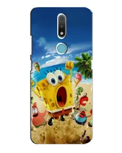 Чохол для Nokia 2.4 з картинкою «Розваги на пляжі»