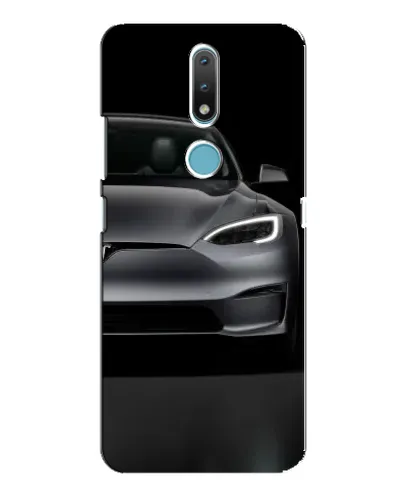 Чехол для Nokia 2.4 с картинкой «Tesla Model S Look»