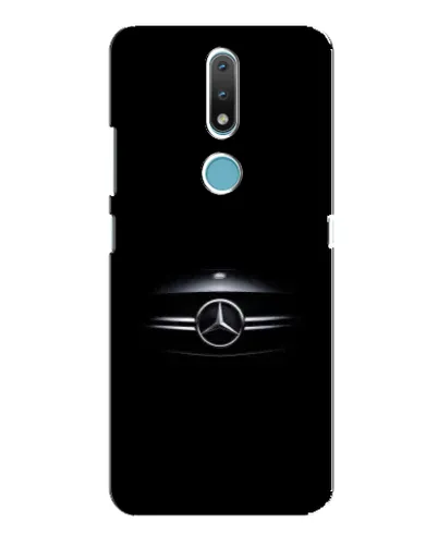 Чехол для Nokia 2.4 с картинкой «Mercedes — абстрактные линии» Чехол для Nokia 2.4 с картинкой «Mercedes — абстрактные линии»