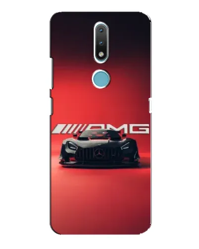 Чехол для Nokia 2.4 с картинкой «Mercedes AMG — красная линия» Чехол для Nokia 2.4 с картинкой «Mercedes AMG — красная линия»