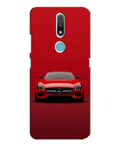 Чехол для Nokia 2.4 с картинкой «Красный Mercedes AMG» Чехол для Nokia 2.4 с картинкой «Красный Mercedes AMG»