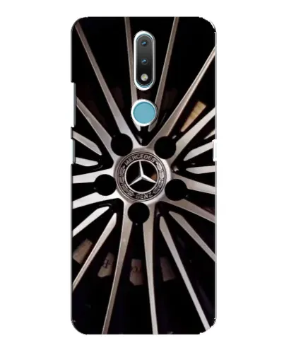 Чехол для Nokia 2.4 с картинкой «Диск Mercedes» Чехол для Nokia 2.4 с картинкой «Диск Mercedes»