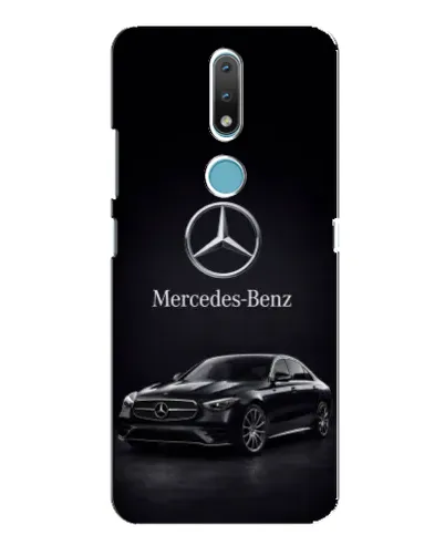 Чехол для Nokia 2.4 с картинкой «Mercedes — решетка радиатора» Чехол для Nokia 2.4 с картинкой «Mercedes — решетка радиатора»