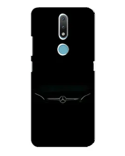 Чехол для Nokia 2.4 с картинкой «Mercedes Stealth Look»