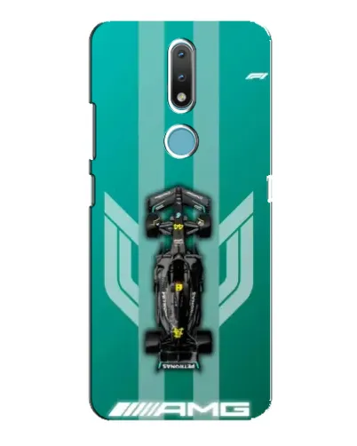 Чехол для Nokia 2.4 с картинкой «Mercedes AMG Petronas» Чехол для Nokia 2.4 с картинкой «Mercedes AMG Petronas»