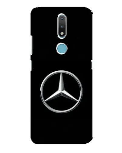 Чехол для Nokia 2.4 с картинкой «Mercedes классический лого» Чехол для Nokia 2.4 с картинкой «Mercedes классический лого»