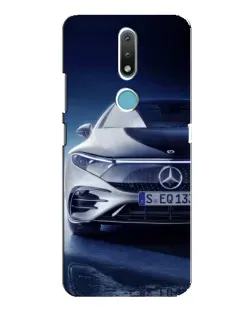 Чехол для Nokia 2.4 с картинкой «Mercedes EQ — будущее»