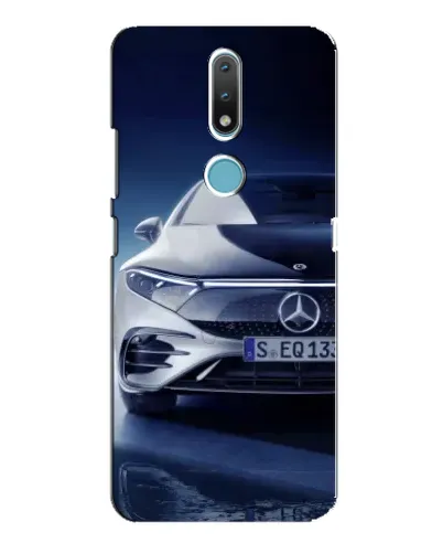 Чехол для Nokia 2.4 с картинкой «Mercedes EQ — будущее» Чехол для Nokia 2.4 с картинкой «Mercedes EQ — будущее»