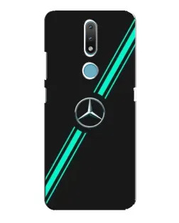 Чохол для Nokia 2.4 з картинкою «Спортивні лінії Mercedes» Чохол для Nokia 2.4 з картинкою «Спортивні лінії Mercedes»