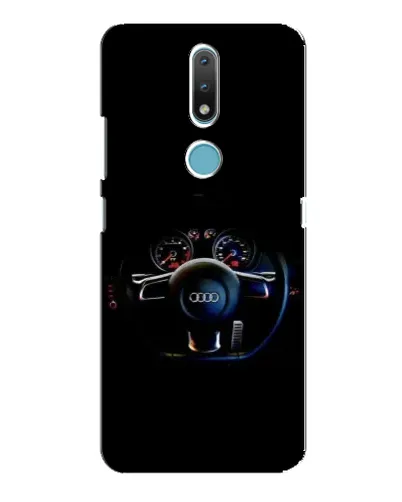Чехол для Nokia 2.4 с картинкой «Салон Audi — руль» Чехол для Nokia 2.4 с картинкой «Салон Audi — руль»