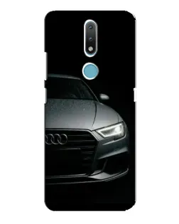 Чехол для Nokia 2.4 с картинкой «Audi — детализация кузова»