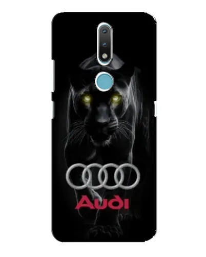 Чехол для Nokia 2.4 с картинкой «Пантера и Audi» Чехол для Nokia 2.4 с картинкой «Пантера и Audi»
