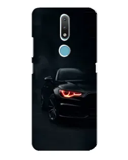 Чехол для Nokia 2.4 с картинкой «Audi — хищный взгляд»