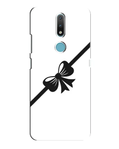 Чохол для Nokia 2.4 з картинкою «Діагональний бант»