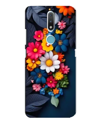 Чехол для Nokia 2.4 с картинкой «Цветочная феерия» Чехол для Nokia 2.4 с картинкой «Цветочная феерия»