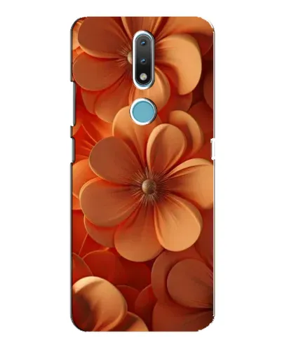 Чехол для Nokia 2.4 с картинкой «Оранжевый макро цветок» Чехол для Nokia 2.4 с картинкой «Оранжевый макро цветок»