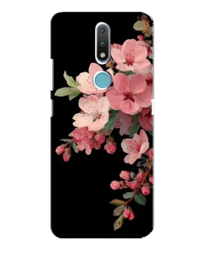 Чехол для Nokia 2.4 с картинкой «Розовая ветка сакуры» Чехол для Nokia 2.4 с картинкой «Розовая ветка сакуры»